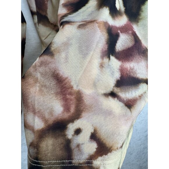 ELOQUII Women's Watercolor Print Mesh Cross Neck Shirt Size 14-16 NWT - Picture 10 of 12